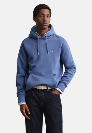 GANT, SHIELD  - Hoodie - vintage blue