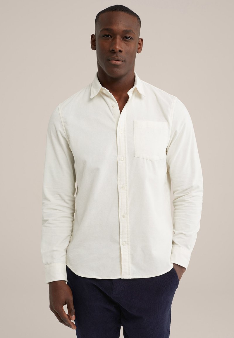 WE Fashion The baby cord - Marškiniai - white