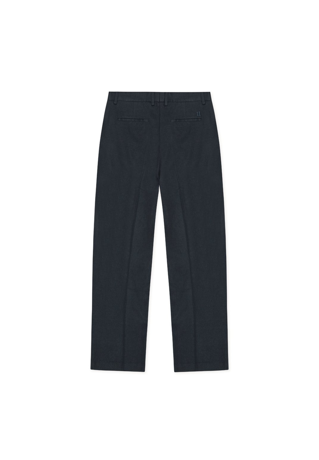Les Deux PLEATED TWILL SUIT PANTS - Pantaloni de costum - dark