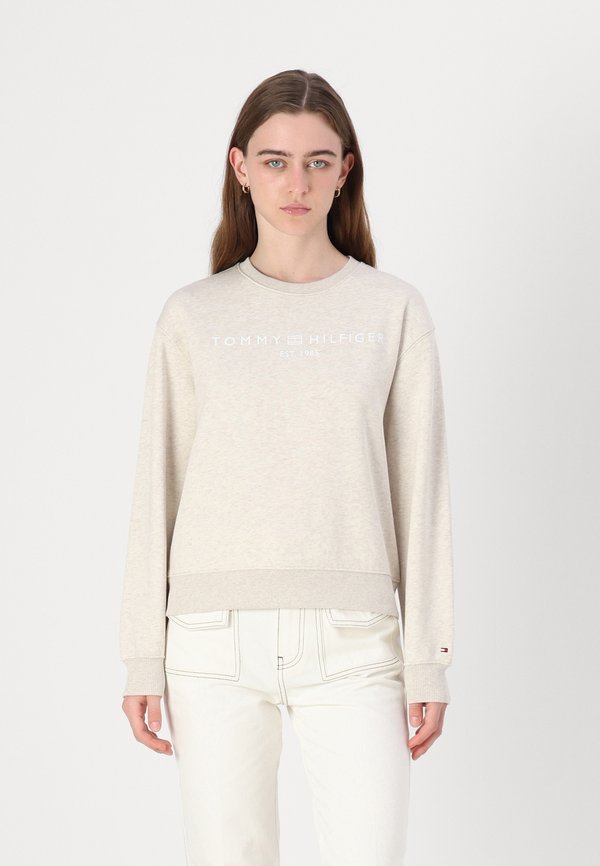 LOGO - Sweatshirt - oatmeal