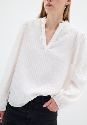 DERMAIW - Bluse - whisper white