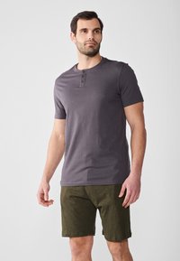 Pier One by Zalando - SET - Pyjamas - dark grey/olive Thumbnail Image 1