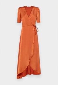 EVA WRAP DRESS - Robe de jour - orange
