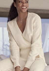 LASCANA WICKEL - Cardigan - creme