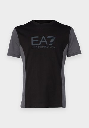EA7 Emporio Armani T-shirt con stampa - black