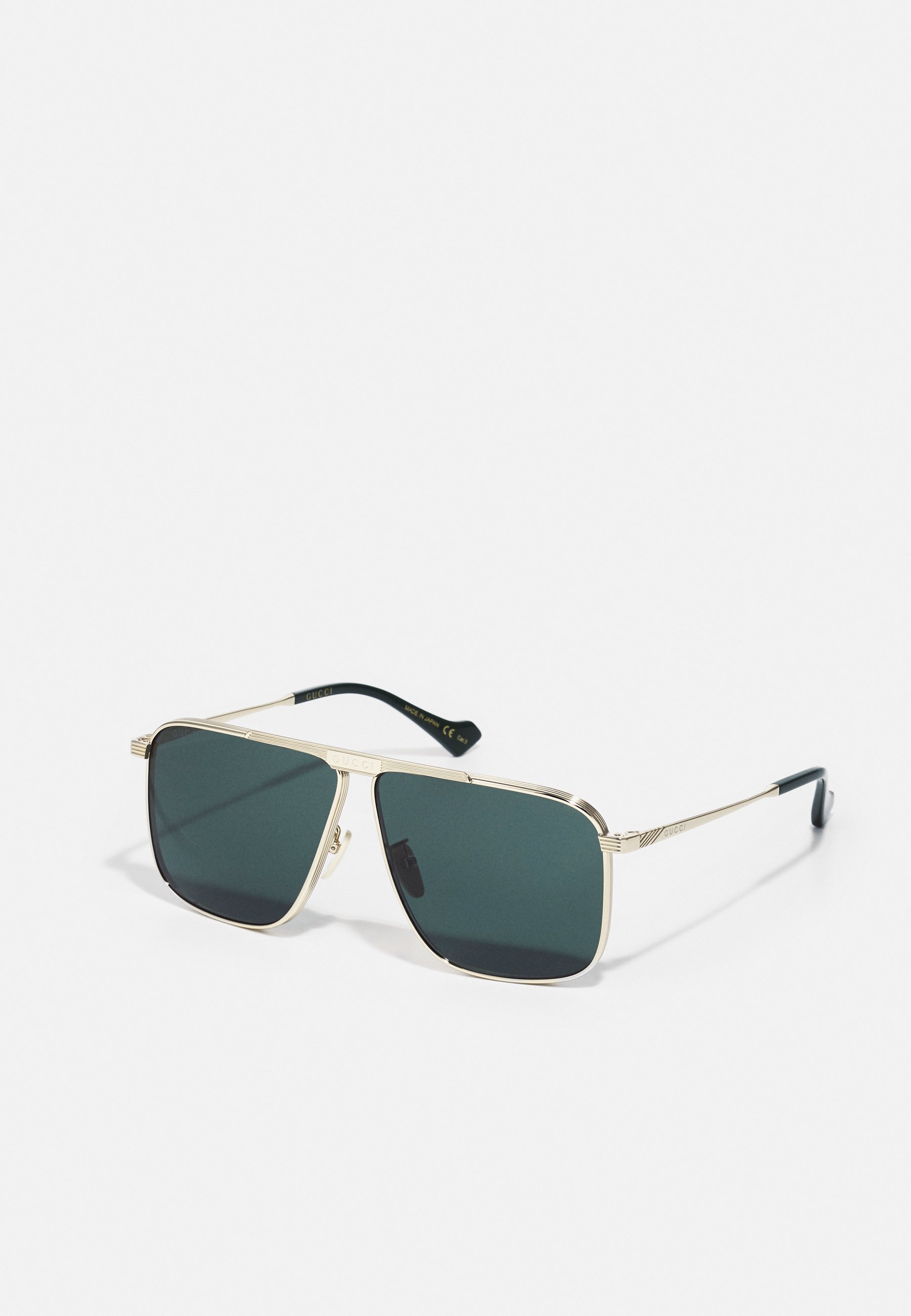 Gucci Occhiali da sole - gold-coloured/gold-coloured/green/dorato -  Zalando.it