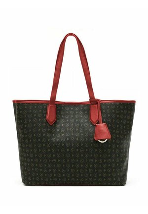 BORSA - Shopping bag - nero/rosso