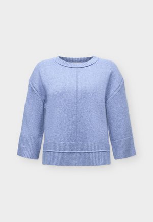 TOM TAILOR, KNIT COSY CREWNECK - Пуловер - fern blue melange