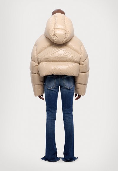 DSQUARED2 ICON PUFFER KABAN - Dunjakker - beige
