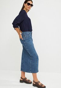 Next Denimnederdele - mid blue