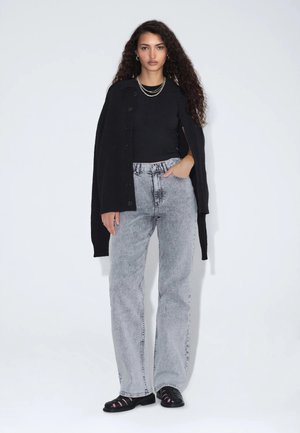 Dr.Denim, ECHO HIGH STRAIGHT - Jeans Relaxed Fit - tar ash grey