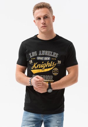 Printtipaita - black