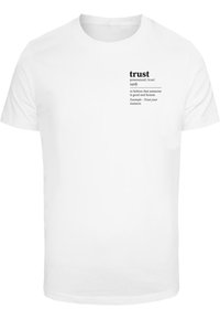 TRUST DEFINITION  - Print T-shirt - white