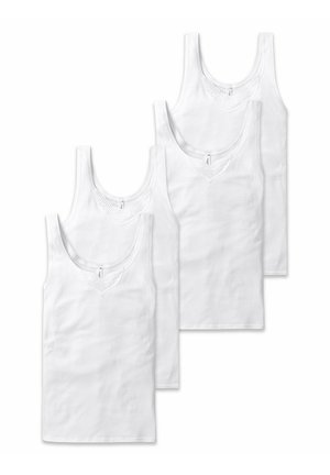 4 PACK - Unterhemd/-shirt - weiß
