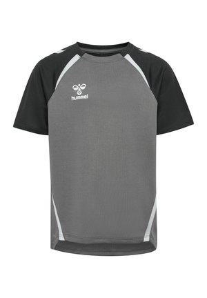 Hummel Sport T-Shirt - steel gray asphalt