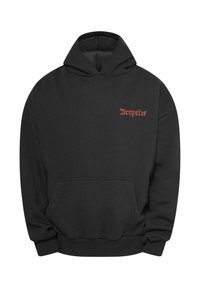 Dropsize HEAVY IN GOOD WE TRUST - Hoodie - washed black