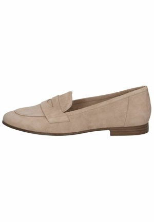 Slipper - beige suede