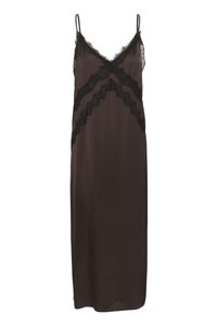 Gestuz SACHI SLIP DRESS - Koktailové šaty/večierkové šaty - molé
