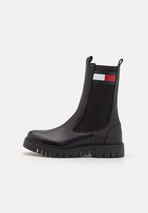 Tommy Jeans, Bottines à plateau - black