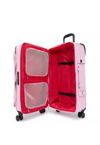 Kipling BASIC SPONTANEOUS ROLLEN TROLLEY - Wheeled suitcase - blooming pink