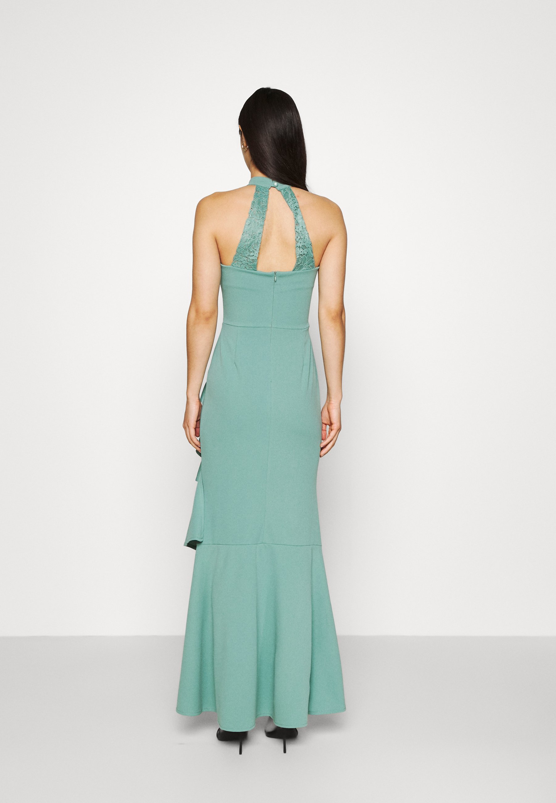 WAL G. ZEKE FRILL MAXI DRESS - Jersey 