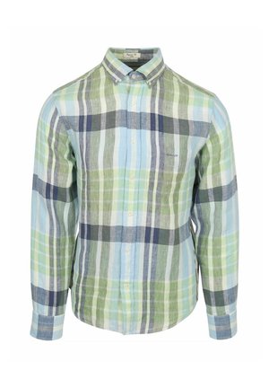 CHECKS - Overhemd - blauw/groen