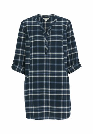 Cellbes of Sweden, TUNIC IN FLANNEL WITH POCKETS - Tuniek - blue beige checked