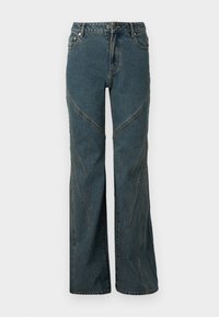 DECONSTRUCTION - Flared jeans - blue