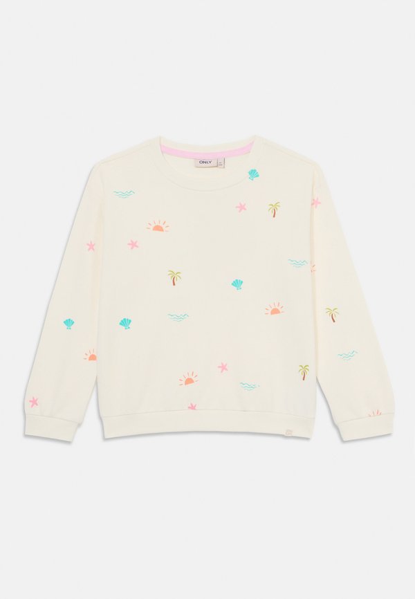 KMGSUMMER O NECK PRINT - Sweatshirt - tofu