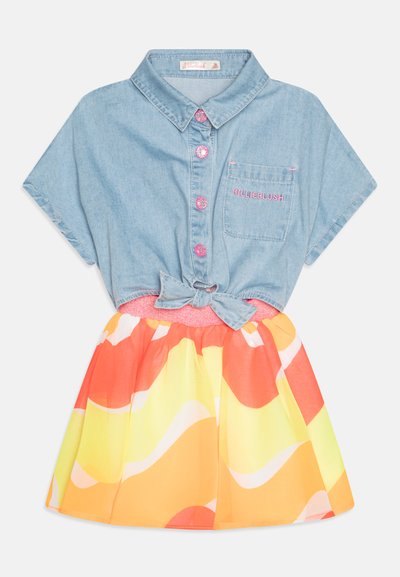 DRESS - Robe en jean - double stone/bleach