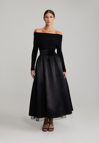 ANDIATA NORA - Maxi szoknya - black