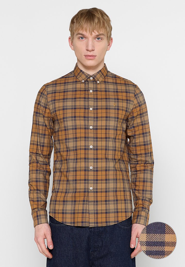 Farah Overhemd bruin