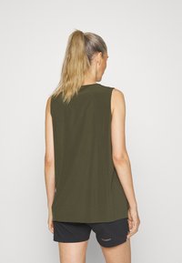 Athleta ZEPHYR REFINED TANK - Top - aspen olive