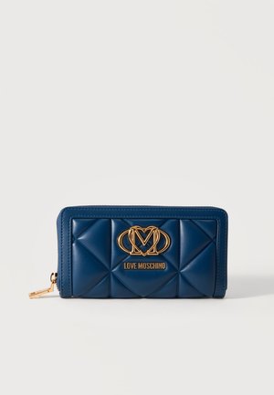 Love Moschino, EMBOSSED - Portefeuille - navy blue