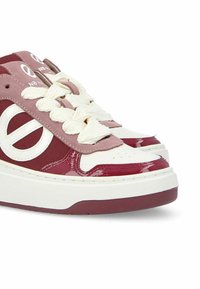 No Name BRIDGET GRAIN CRUMP - Baskets basses - burgundy dove burg