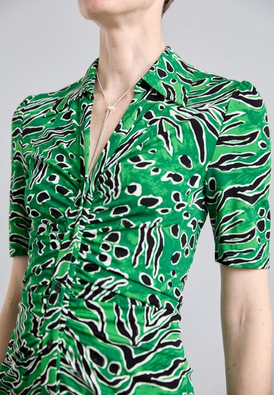 Diane von Furstenberg ZOEY DRESS - Haljina-majica - green