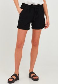 Oxmo - OXLINA - Shorts Lina - Shorts - black Miniatuurafbeelding 1