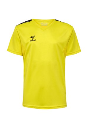 AUTHENTIC - Sports T-shirts - blazing yellow