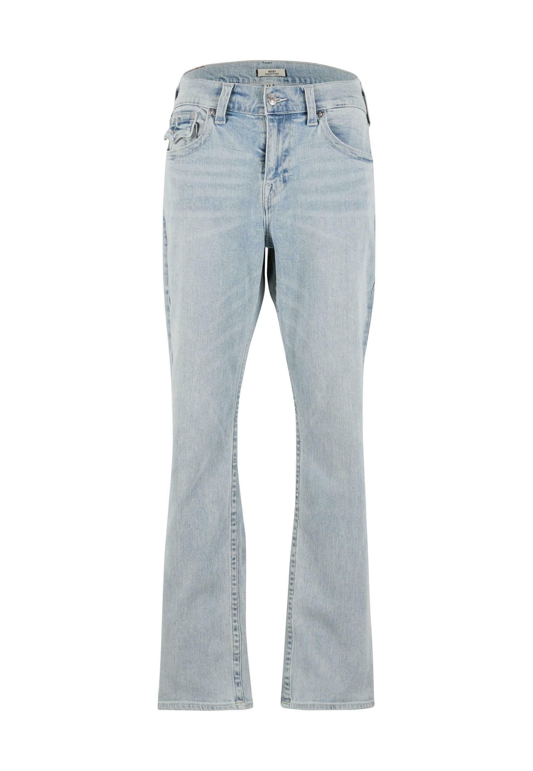 True Religion RICKY SN FLAP - Jeans Relaxed Fit - blue/blau