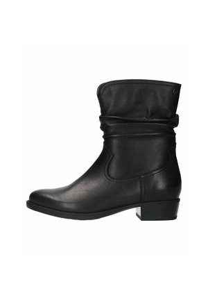 Manfield Cowboy-/Bikerlaarsjes - schwarz