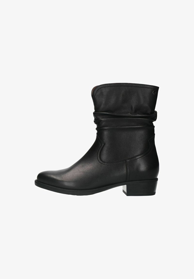 Manfield Cowboy-/Bikerlaarsjes - schwarz