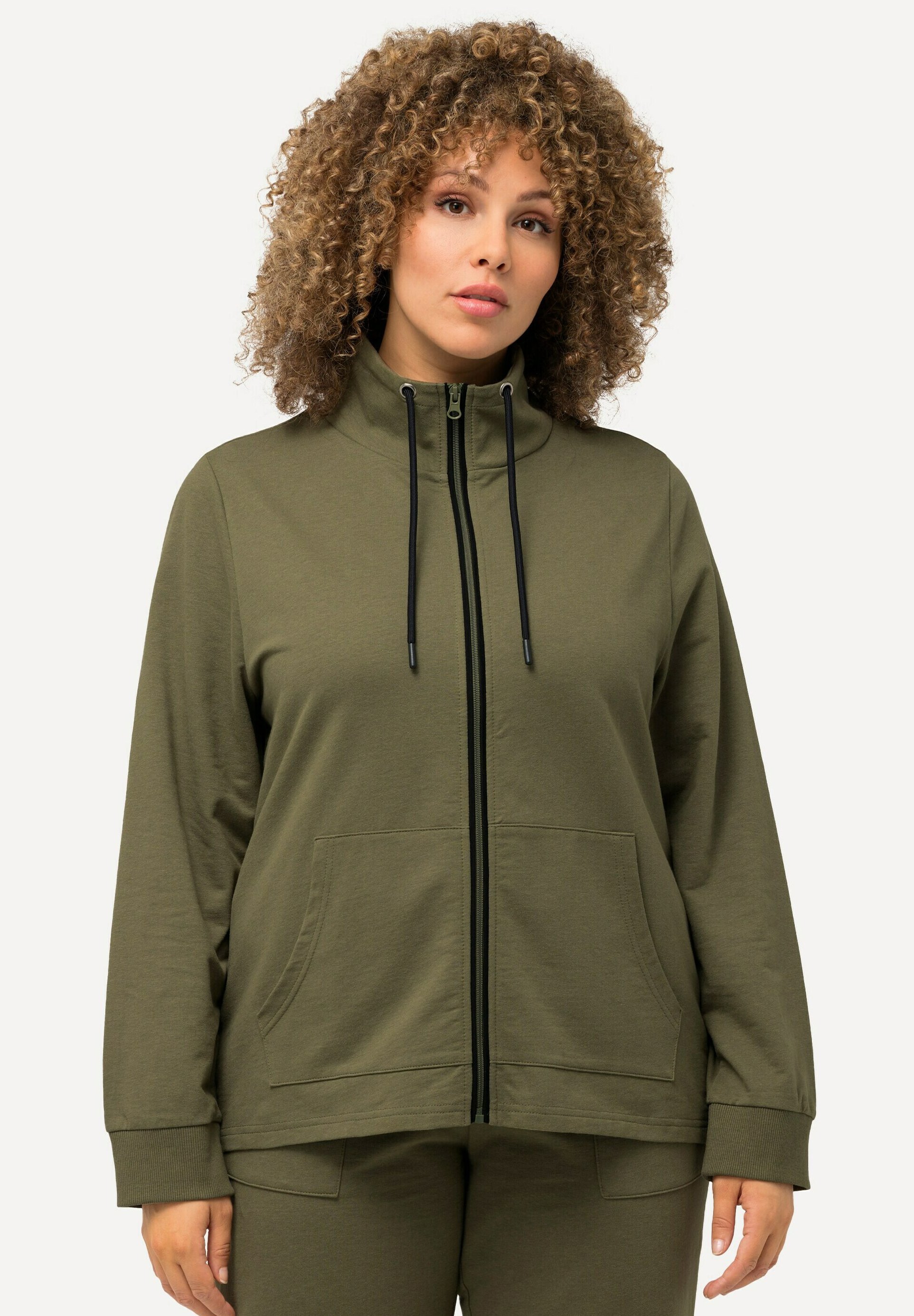 Ulla Popken - Sweatmantel (Cappotto Felpato) Donna