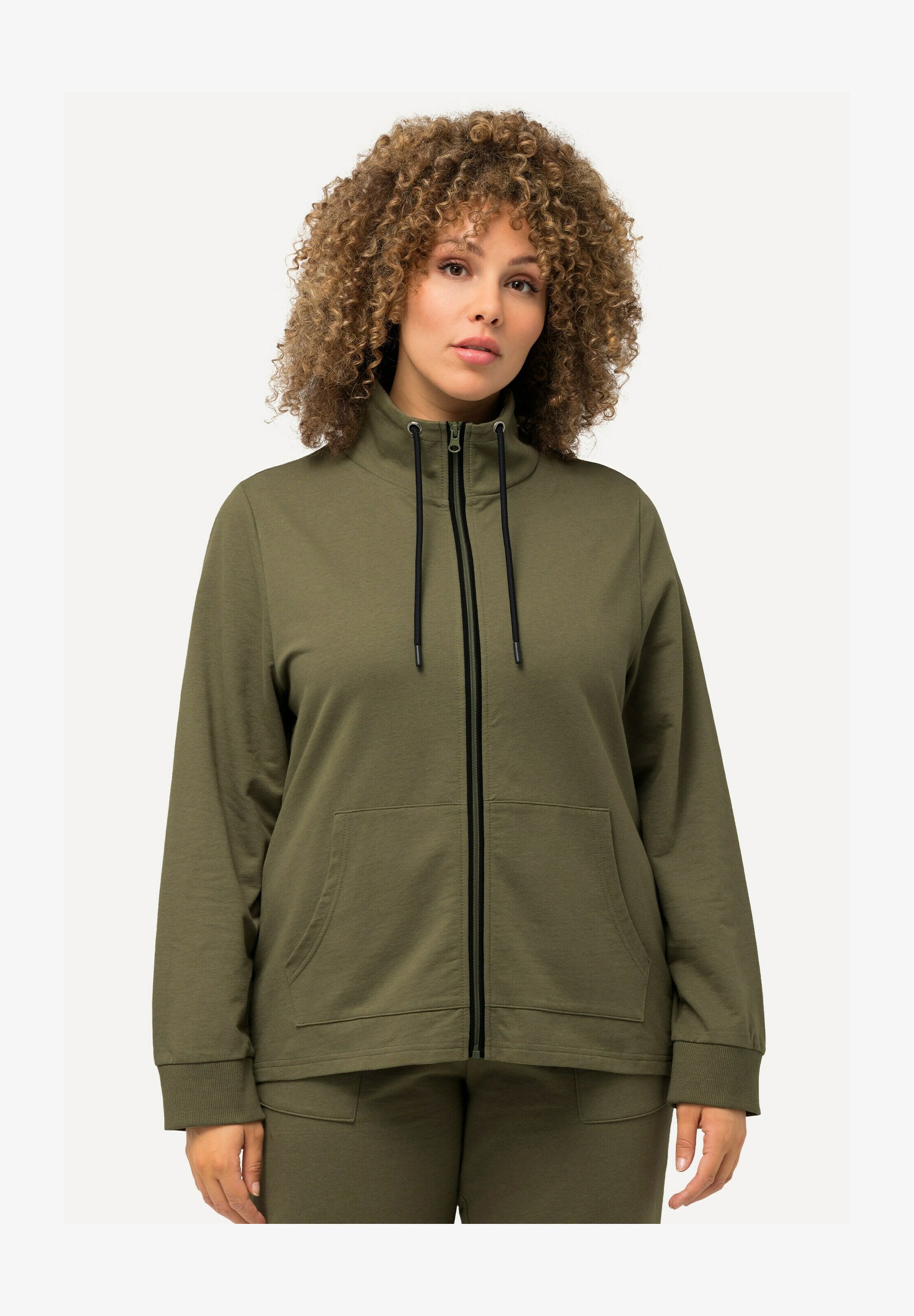 Ulla Popken - Sweatmantel (Cappotto Felpato) Donna