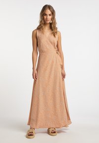 IZIA Maxi ruha - orange beige