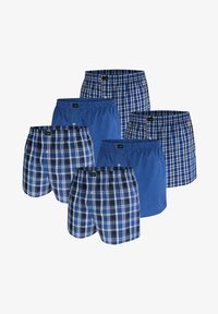 Unselected, blue check