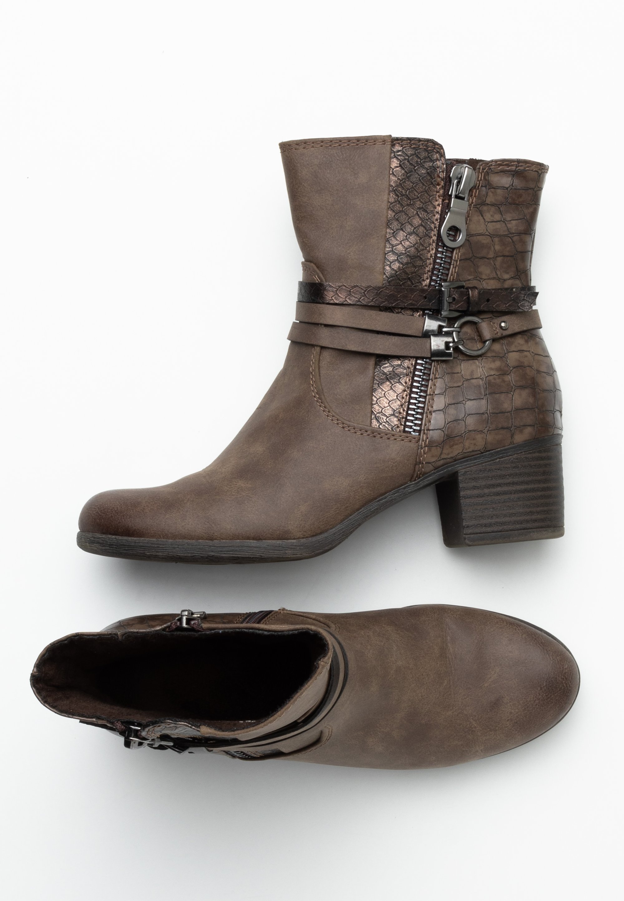 Boots Wildleder Sommer Stiefeletten Elbandi Marco Tozzi