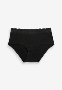 Next 4 PACK - Kratke gaće - black cream print grey