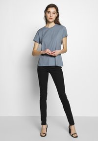 Samsøe Samsøe SOLLY TEE SOLID - T-shirt básica - dusty blue