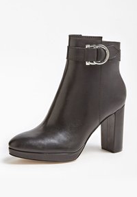 Guess Enkellaarsjes met hoge hak - black