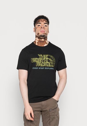 COORDINATES TEE - T-shirt imprimé - black
